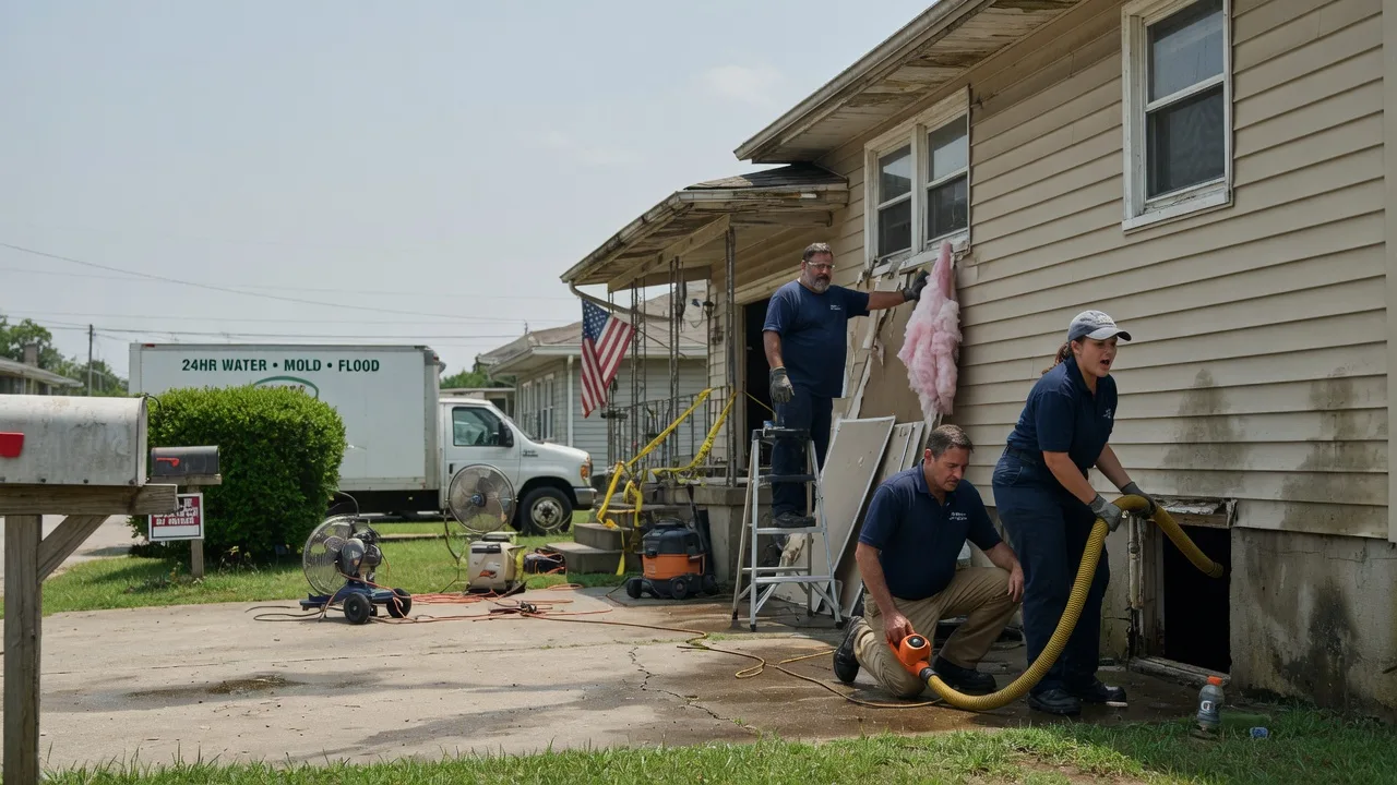 Water Damage Repair in Illinois City, IL near me
